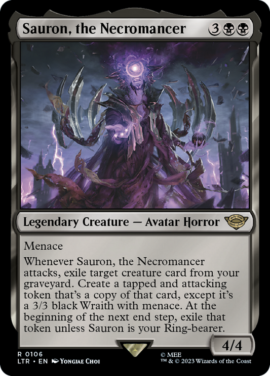Sauron, the Necromancer (LTR-106) (Foil)