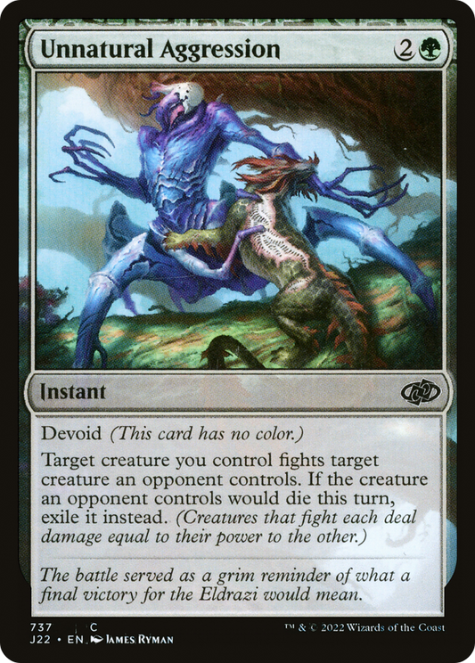 Unnatural Aggression (J22-737)