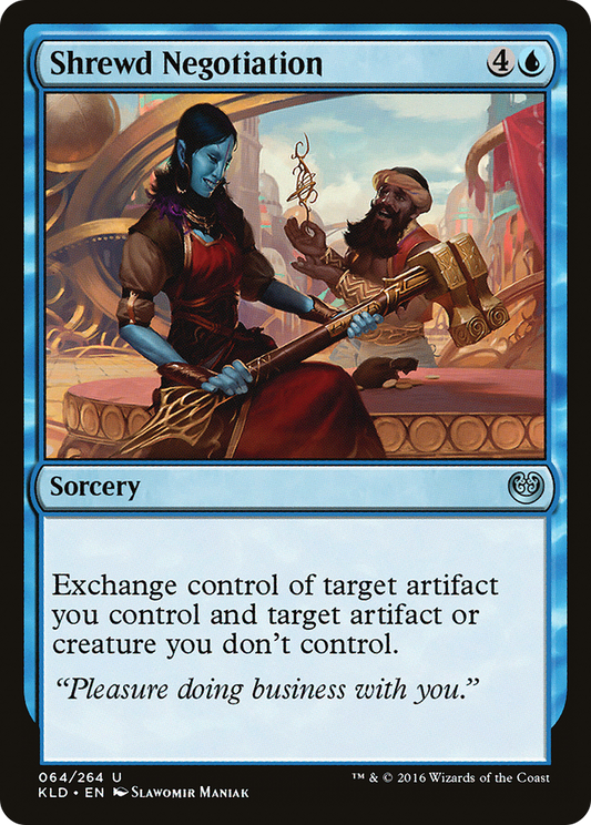 Shrewd Negotiation (KLD-064) (Foil)