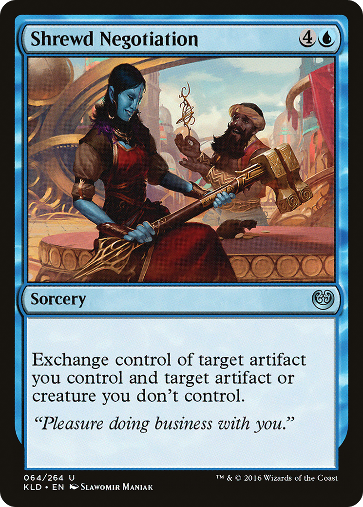 Shrewd Negotiation (KLD-064)