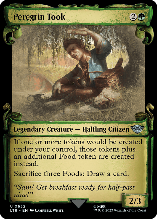 Peregrin Took (LTR-632) (Showcase) (Scroll) (Foil)