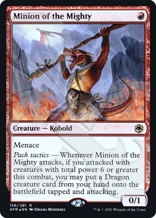 Minion of the Mighty (AFR&-156A) (Foil)