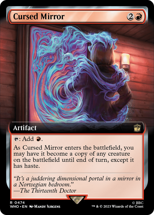 Cursed Mirror (WHO-474) (Extended Art) (Foil)