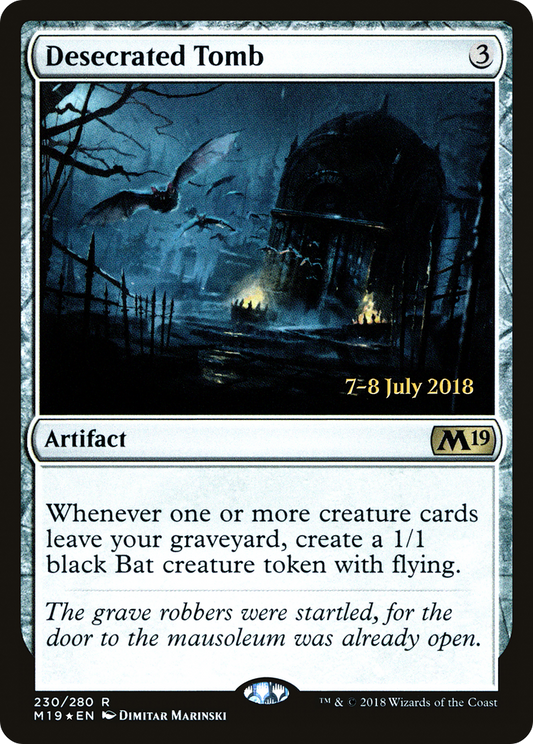 Desecrated Tomb (PRE-230S) (Foil)