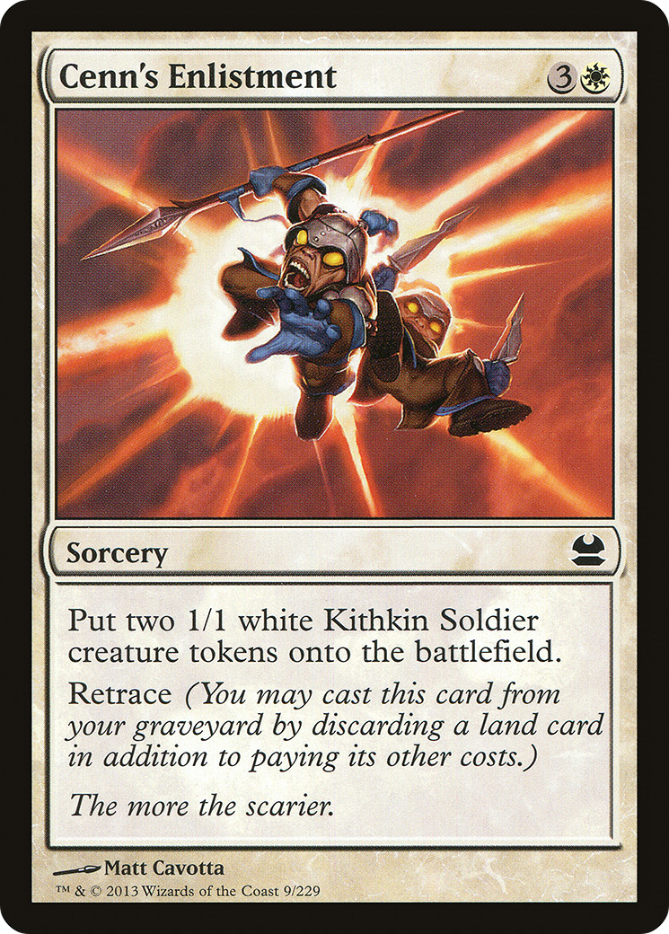 Cenn's Enlistment (MMA-009) (Foil)