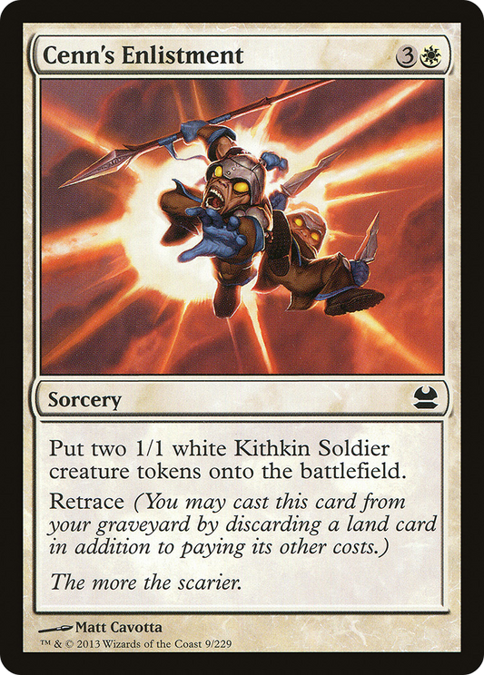 Cenn's Enlistment (MMA-009) (Foil)