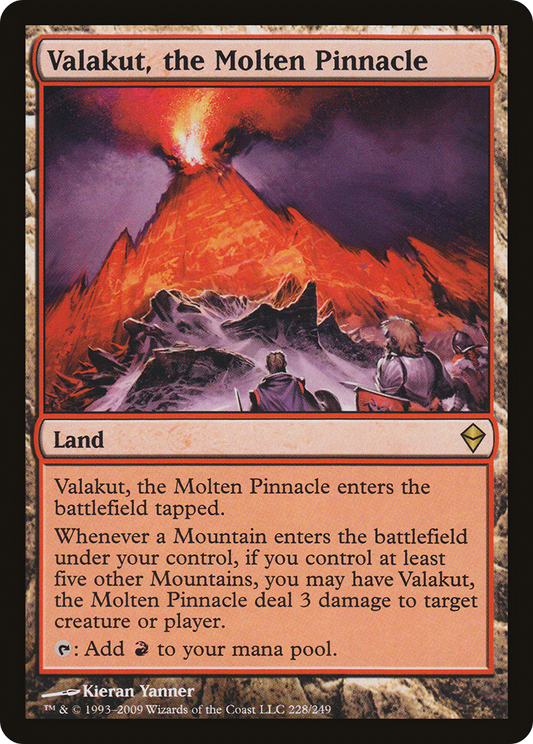 Valakut, the Molten Pinnacle (ZEN-228) (Foil)