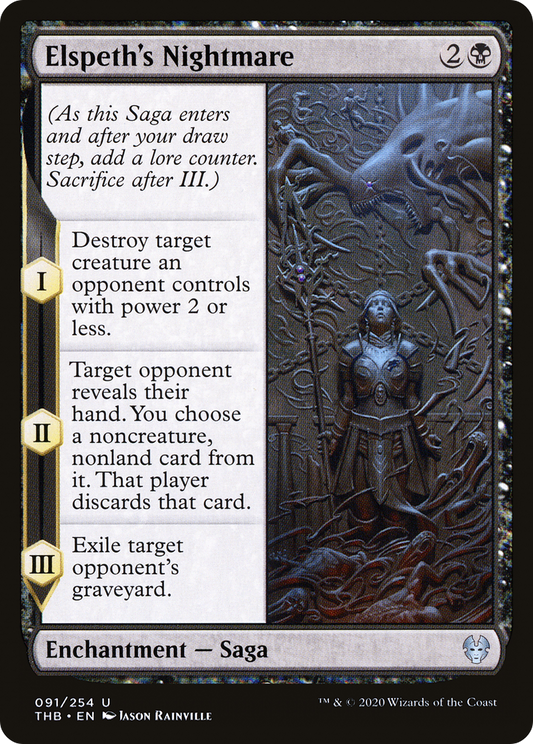 Elspeth's Nightmare (THB-091) (Foil)