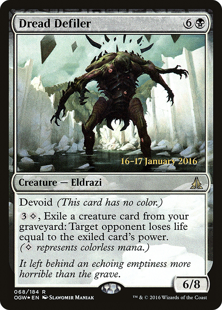 Dread Defiler (PRE-68S) (Foil)