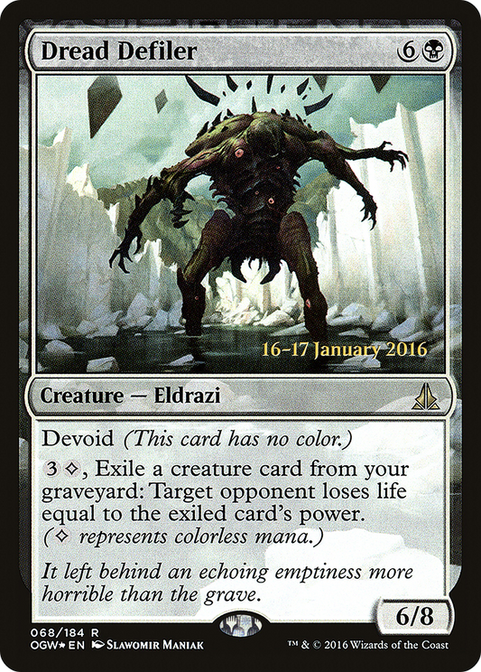 Dread Defiler (PRE-68S) (Foil)