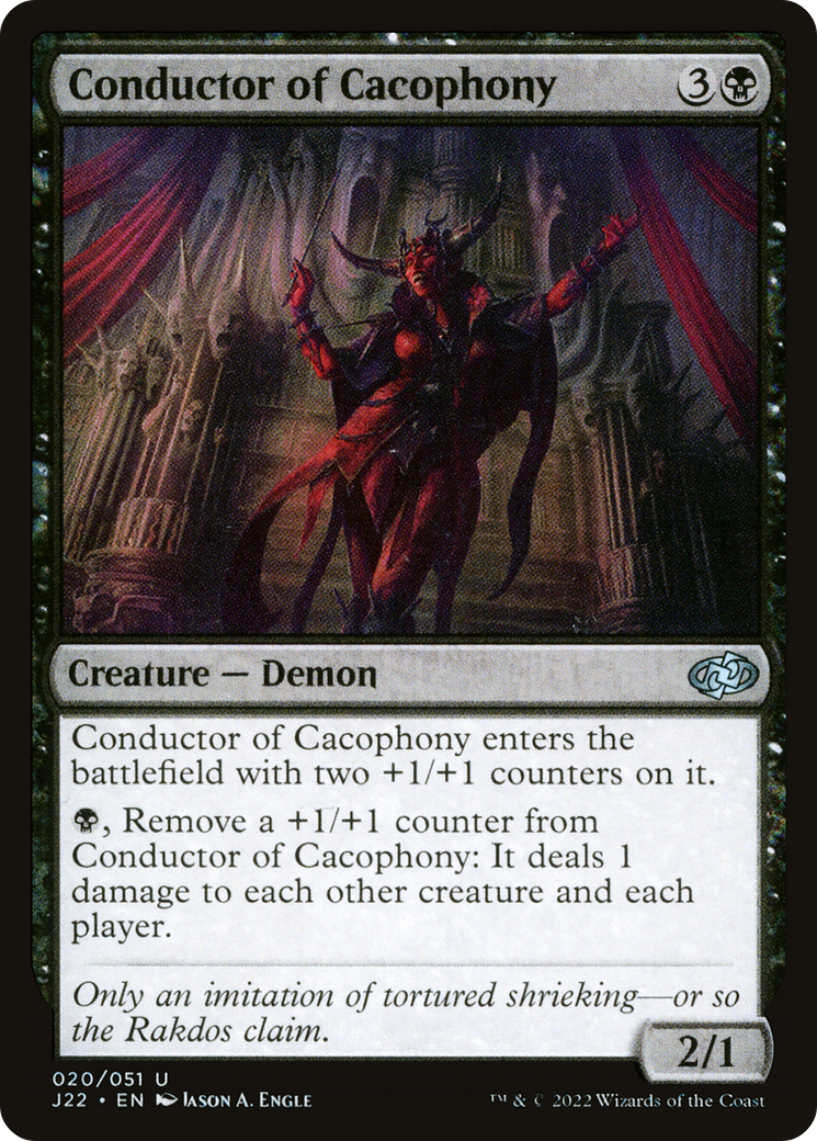 Conductor of Cacophony (J22-020)