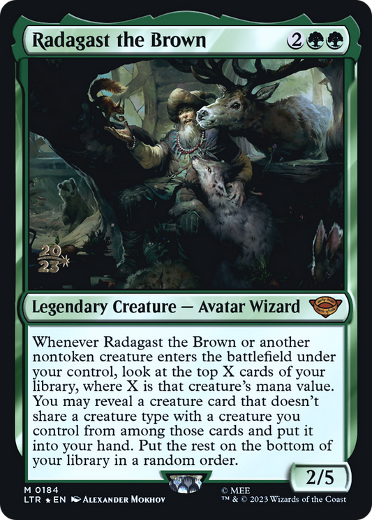 Radagast the Brown (PRE-184S) (Foil)