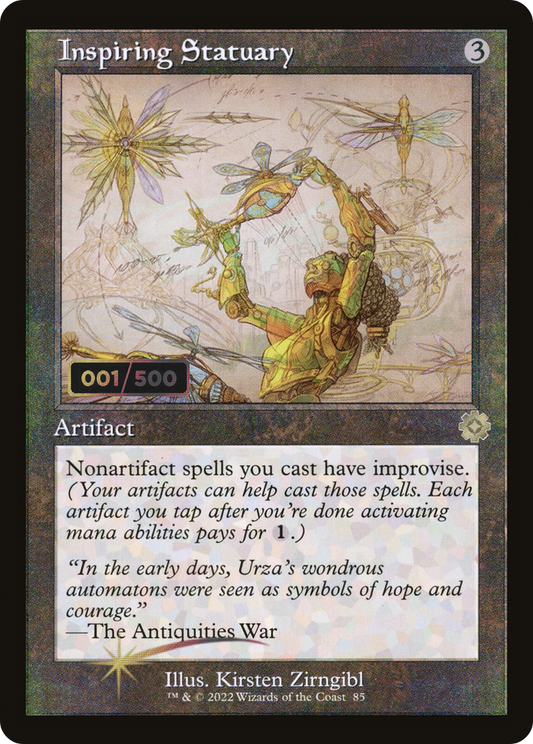 Inspiring Statuary (BRR-85Z) (Foil) (Serialized)