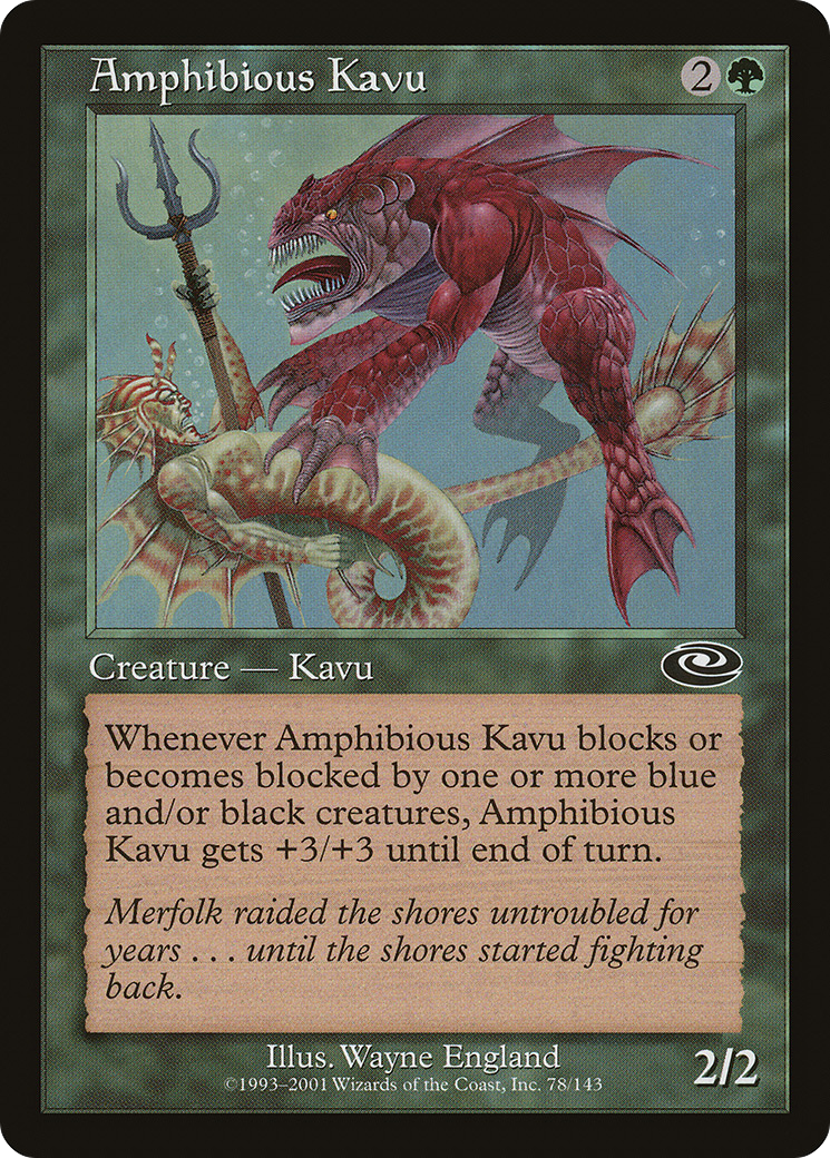 Amphibious Kavu (PLS-078) (Foil)