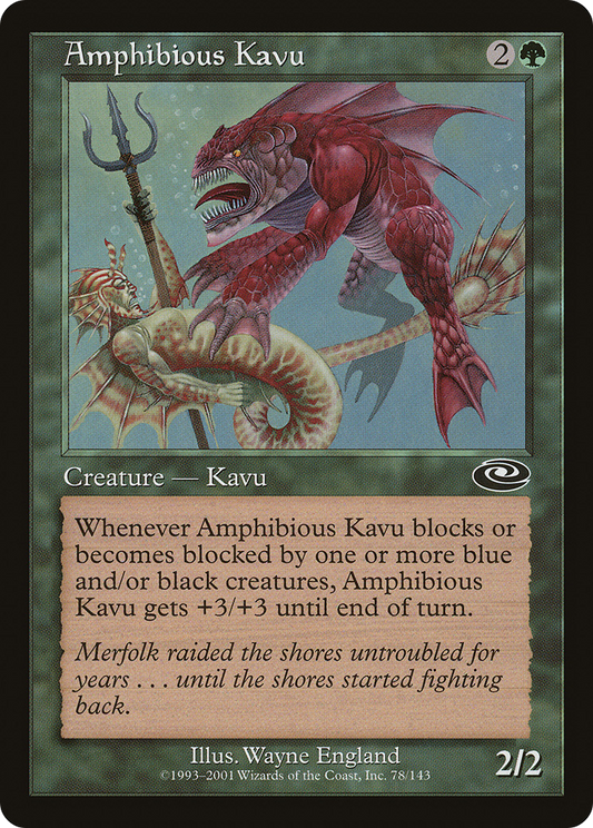 Amphibious Kavu (PLS-078) (Foil)