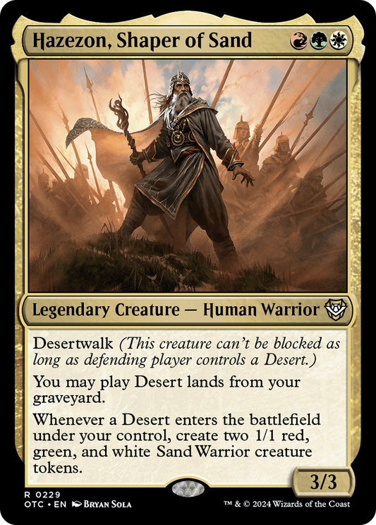 Hazezon, Shaper of Sand (OTC-229)