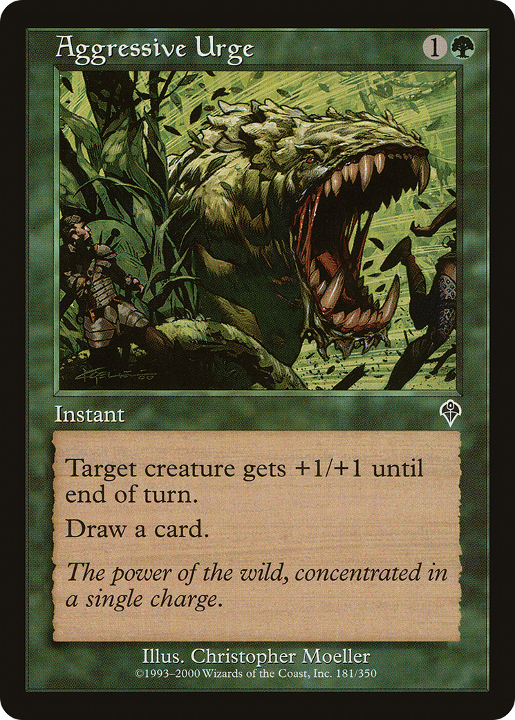 Aggressive Urge (INV-181) (Foil)