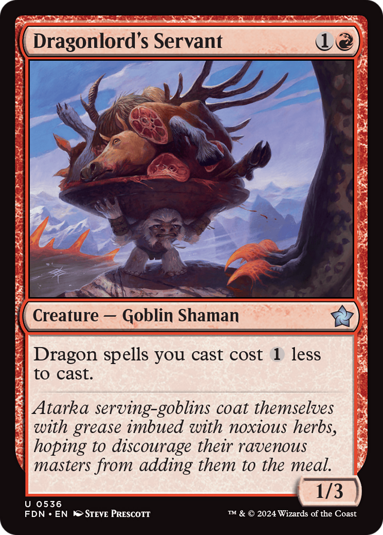 Dragonlord's Servant (FDN-536)
