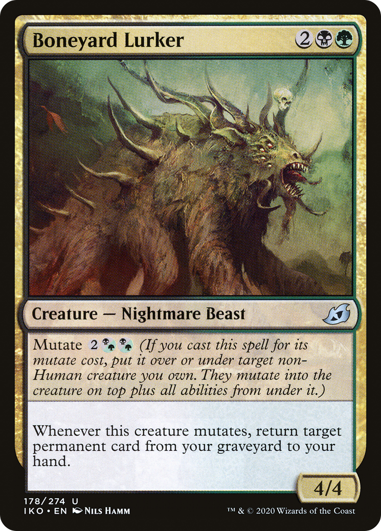 Boneyard Lurker (IKO-178) (Foil)