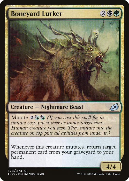 Boneyard Lurker (IKO-178) (Foil)