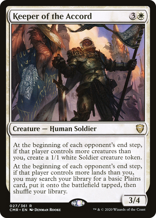 Keeper of the Accord (CMR-027) (Foil)