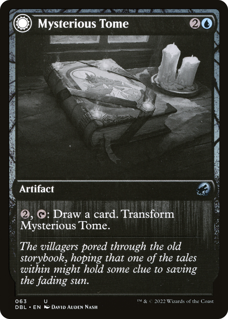 Mysterious Tome // Chilling Chronicle (DBL-063) (Foil)