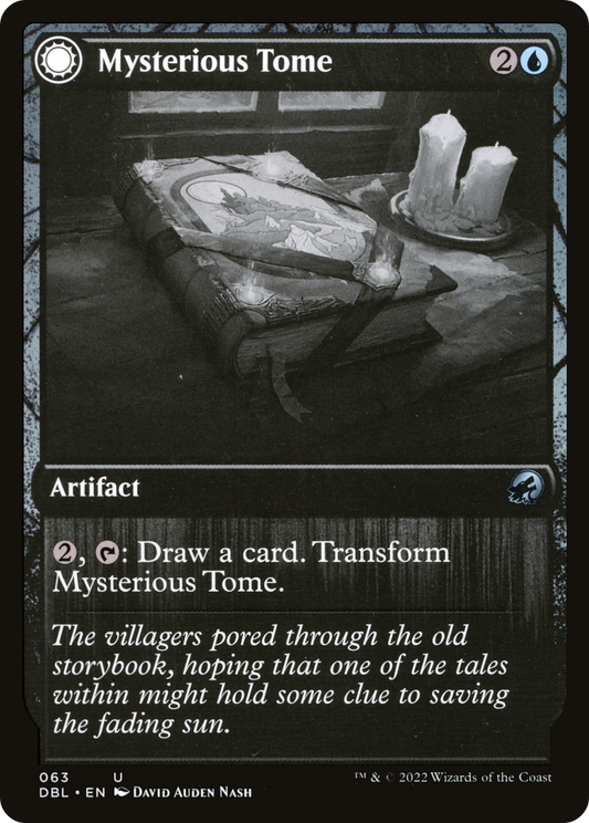 Mysterious Tome // Chilling Chronicle (DBL-063) (Foil)