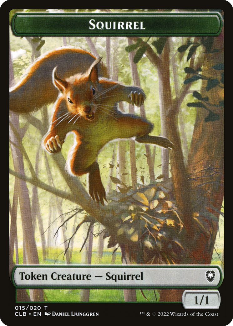 Squirrel Token (CLB-015)