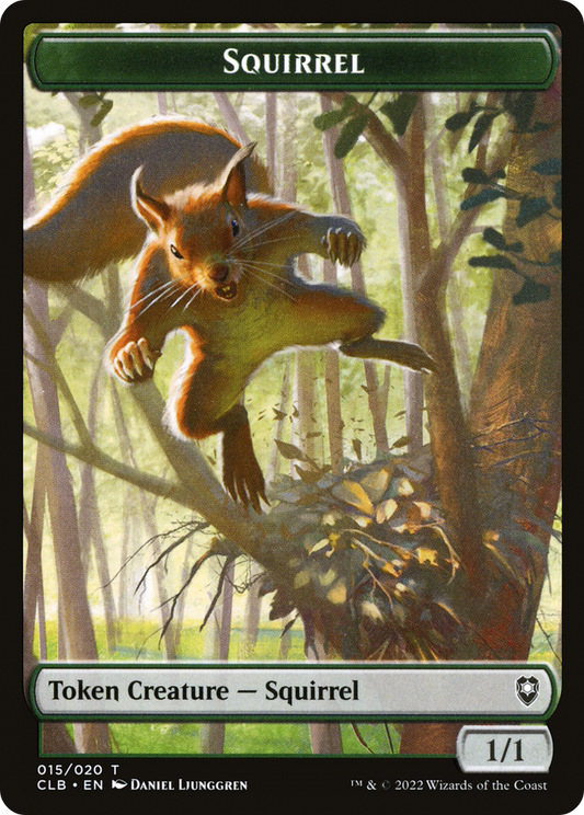 Squirrel Token (CLB-015)