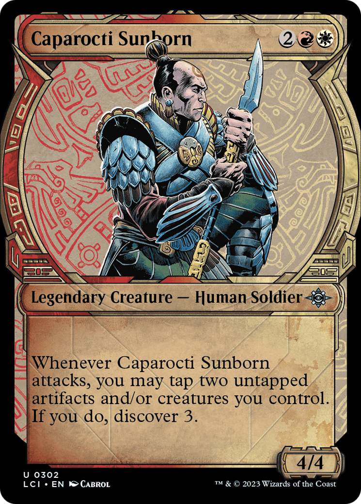 Caparocti Sunborn (LCI-302) (Showcase) (Foil)
