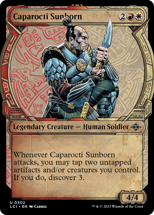 Caparocti Sunborn (LCI-302) (Showcase) (Foil)