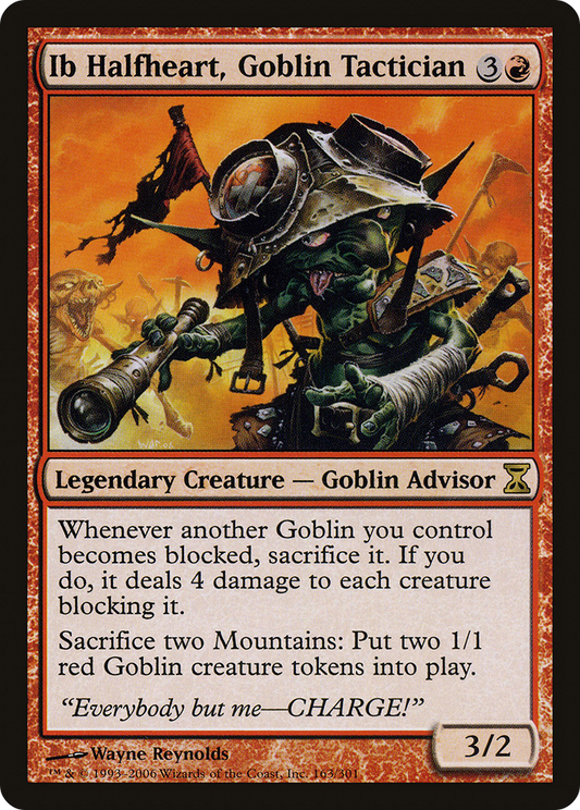 Ib Halfheart, Goblin Tactician (TSP-163)