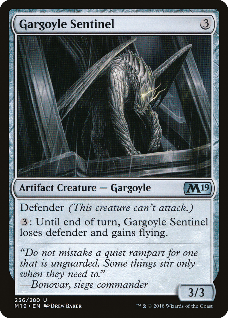 Gargoyle Sentinel (M19-236) (Foil)