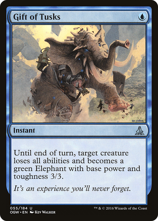 Gift of Tusks (OGW-055) (Foil)