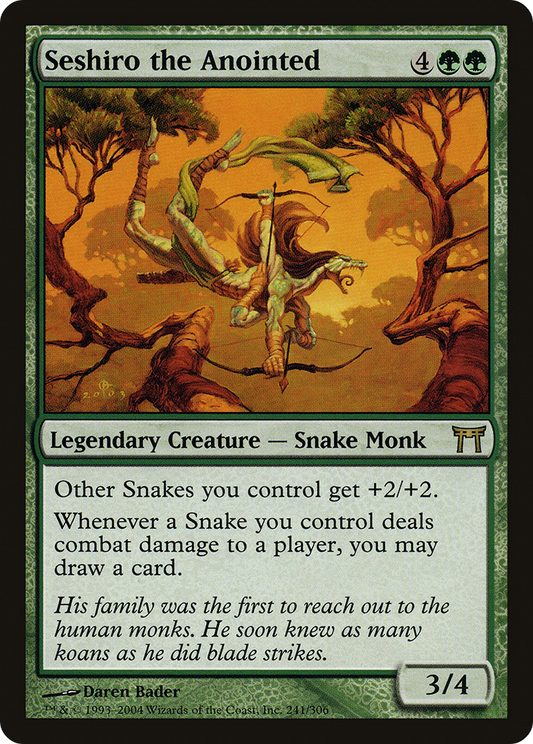 Seshiro the Anointed (CHK-241) (Foil)