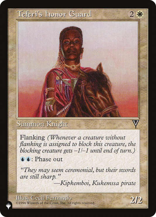 Teferi's Honor Guard (LIST-VIS-22)