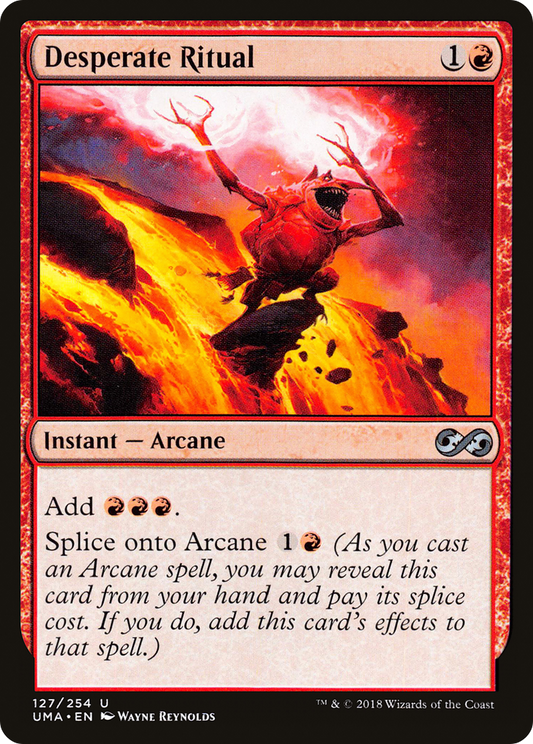 Desperate Ritual (UMA-127) (Foil)