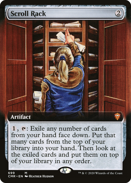 Scroll Rack (CMR-699) (Extended Art) (Foil)