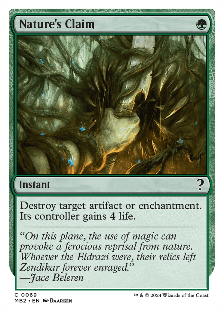 Nature's Claim (MB2-069)