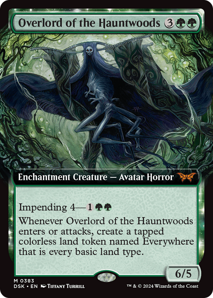 Overlord of the Hauntwoods (DSK-383) (Extended Art)