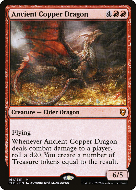 Ancient Copper Dragon (CLB-161) (Foil)