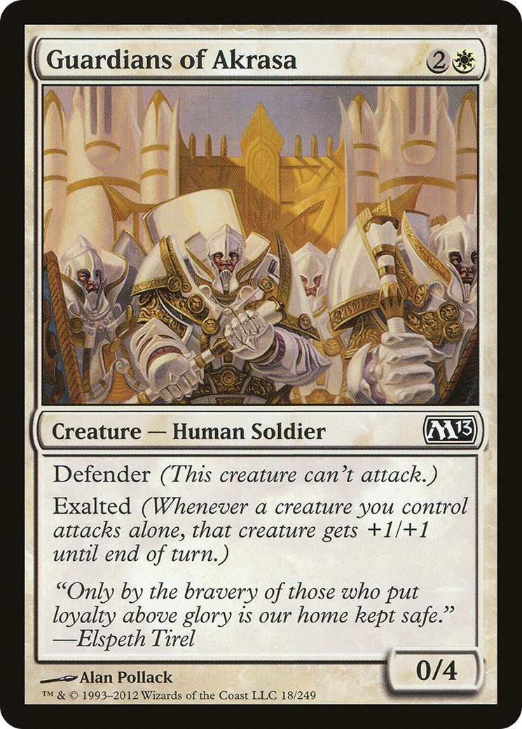 Guardians of Akrasa (M13-018) (Foil)