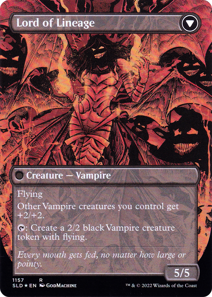 Bloodline Keeper // Lord of Lineage (SLD-1157) (Borderless) (Foil)
