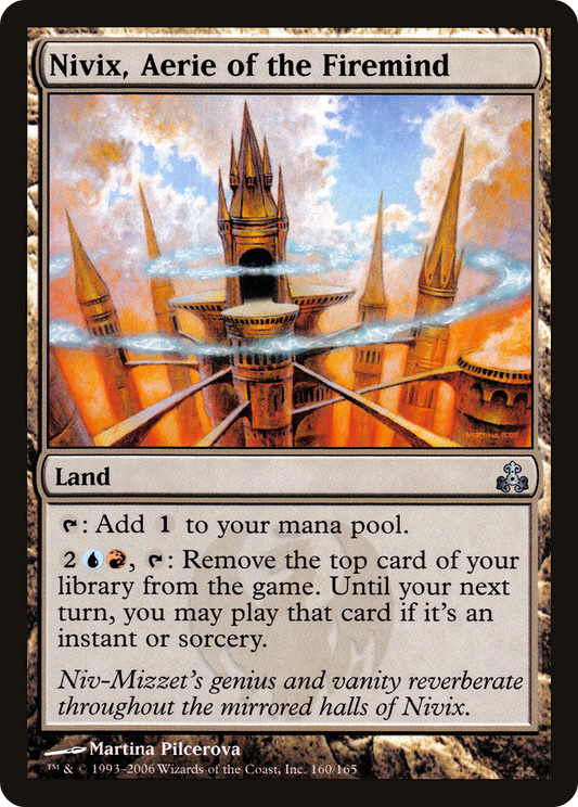 Nivix, Aerie of the Firemind (GPT-160) (Foil)