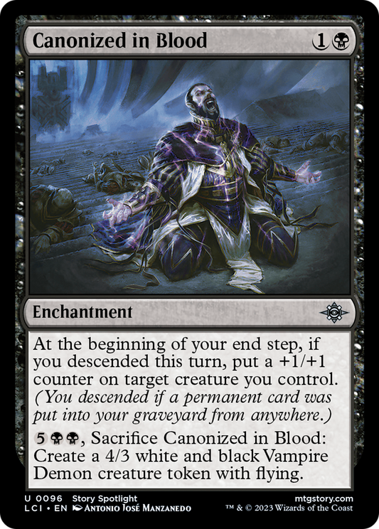 Canonized in Blood (LCI-096) (Foil)