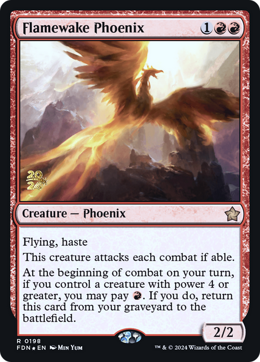 Flamewake Phoenix (PRE-198S) (Foil)