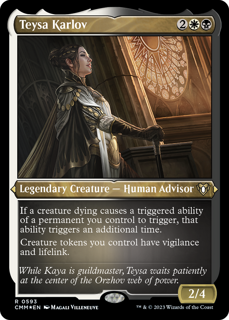 Teysa Karlov (CMM-593) (Etched Foil)