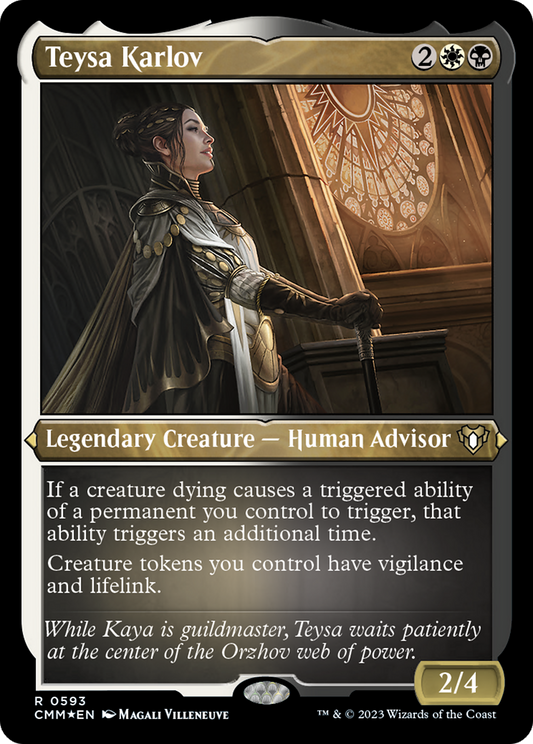 Teysa Karlov (CMM-593) (Etched Foil)