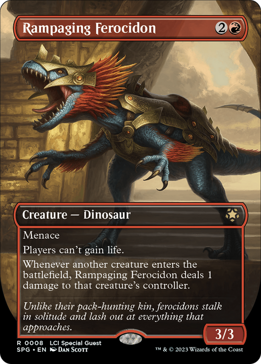 Rampaging Ferocidon (SPG-008) (Borderless)