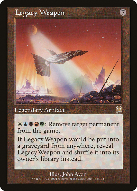 Legacy Weapon (APC-137) (Foil)